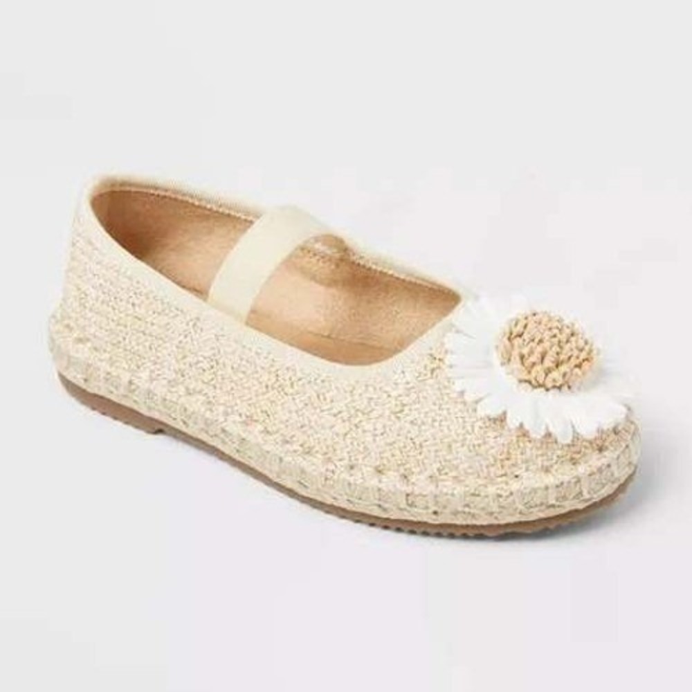 Toddler Girl Gail Mary Jane Sandals by Cat & Jack Tan Size 7 New With Tags